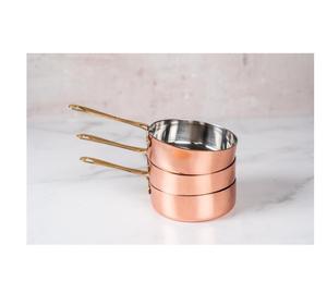 Hot Sale Restaurant Mini Small Copper Frying Pan Stainless Steel Sauce Pots Rose Gold Pots and Pans Nonstick Cookware Set - Product Image 1