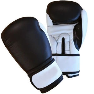Gants de boxe en cuir PU laminé blanc à séchage rapide avec sangle de poignet réglable, antidérapants, personnalisables, imperméables - Product Image 6