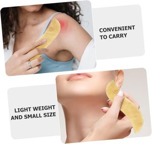 Masajeador de cuerpo de calavera de cuerno de vaca natural de tamaño personalizable, producto para el cuidado de la salud hecho de cuerno de buey africano - Product Image 2