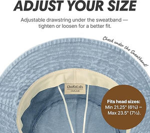 OEM Custom 100% Organic Cotton Bucket Hat Our Organic Cotton Bucket Hat is the perfect <b>accessory</b> for every eco-conscious - Product Image 6