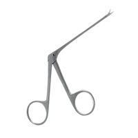 Ent Mikro Timsah Penseleri 8'' Cerrahi Kulak Çalışma Aleti Tırtıklı Uç 1.6 cm Alman Paslanmaz Çelik Manuel Aletler