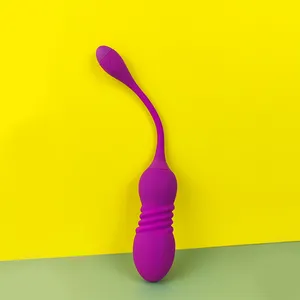 GINYA Empurrando Ovo Vibratório Com Controle Remoto Vagina Feminina Estimulante Brinquedos Sexuais Casal Flertando Amor ovos Adulto Sexo Brinquedo