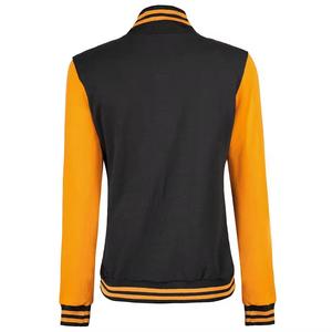 Veste universitaire Letterman de baseball de haute qualité personnalisée OEM pour hommes femmes support hiver devant broderie chenille matériel cuir - Product Image 2