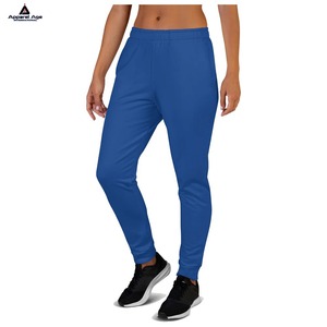 Pantalon de jogging en polaire pour femmes 300GSM taille haute Logo personnalisé pantalon de survêtement en coton maigre hiver Streetwear Hip Hop surdimensionné femmes - Product Image 5