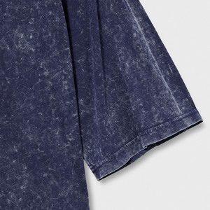 เสื้อยืดฟอกอากาศน้ำหนักเบาสำหรับผู้ชายเสื้อผ้าแนวสตรีทแบบระบายอากาศได้ทำจากผ้าฝ้าย/เส้นใยไม้ไผ่ - Product Image 3