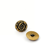 Boutons ronds en métal de luxe sur mesure Lianxu pour uniformes, manteaux, vestes, costumes formels et vêtements