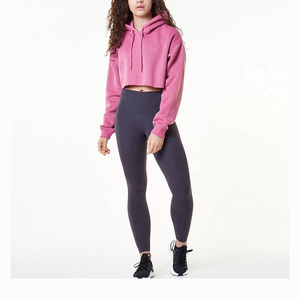 Fabricante de Sudaderas para Mujer, Personalizadas, de Algodón/Poliéster, Color Sólido, Forro Polar, Transpirables, Servicio OEM para Otoño - Product Image 5