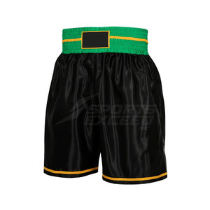 Pantalones Cortos de Boxeo de Diseño Personalizado de Primera Calidad, Logotipo Frontal, Ligeros, Transpirables, de Nailon/Poliéster, Última Llegada, Servicio OEM para Hombre - Product Image 1