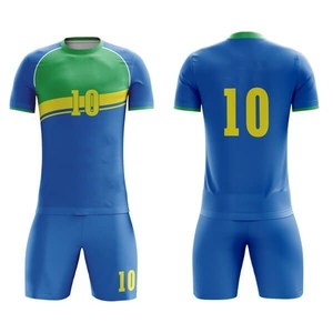 Ensembles de maillots de football pour hommes séchage rapide à manches courtes impression personnalisée équipe de jeunes hommes formation uniforme de football tenue pour enfants - Product Image 6