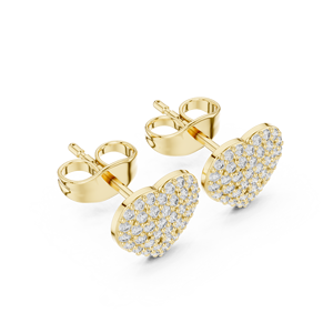 Boucles d'oreilles flocon de neige en argent sterling S925 Boucles d'oreilles tempérament simple hexagramme Moissanite pour femme - Product Image 5