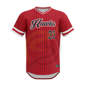 Maillot de Baseball avec motif solide, Logo personnalisé et étiquette sur pied, vente en gros, - Product Image 4