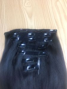 Nouvelles extensions de cheveux Ivirgo Hair Vietnam Raw Clip-in, 100% cheveux humains, cheveux vierges vietnamiens Remy, lisses, trame simple, qualité 10A - Product Image 6