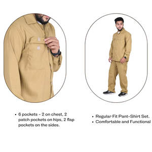 Combinaisons de travail légères et confortables pour hommes, uniformes industriels personnalisés avec couverture isolée - Product Image 4