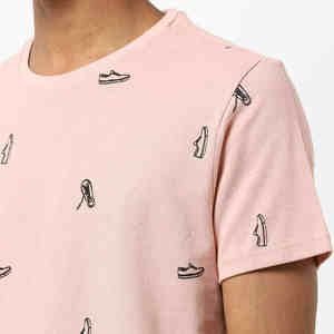 Camiseta de Color Sólido de Secado Rápido, Diseño Nuevo, Ropa de Moda, Buena Calidad, Tela de Rizo Sólida de Secado Rápido - Product Image 6