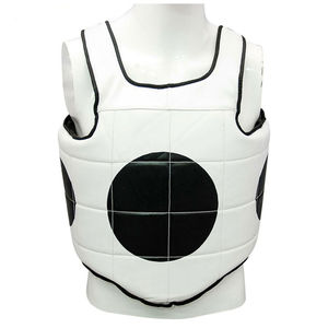 Protector de pecho de boxeo MMA Kickboxing de cuero hecho a medida-Ecológico Ligero - Product Image 1