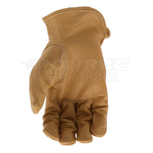 Gants de sécurité de conduite de conception personnalisée en gros Gants de conduite en cuir de haute qualité pour hommes - Product Image 3