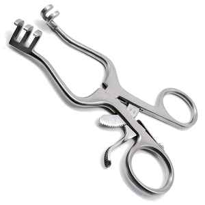 ชุดเครื่องมือผ่าตัดกระดูกและข้อ CARONIA SURGICAL Weitlaner Retractor คุณภาพสูง แบบแมนนวล ชนิดยึดติดด้วยตัวเอง ทำจากสแตนเลส - Product Image 2