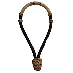 Bosal con Cuero Genuino, Cuerda Mecate de 4 Metros, Juego de Hackamore Occidental, Entrenamiento de Caballos, Estilo Vaquero, Duradero y Ligero - Product Image 1