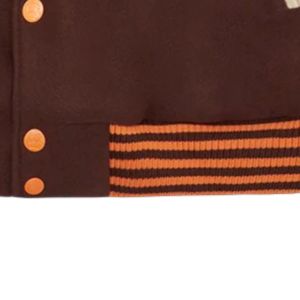 Chaquetas Varsity Personalizadas al por Mayor, Estilo Urbano, Lana para Invierno, Logotipo Bordado, Chenilla, Ropa Personalizada - Product Image 5