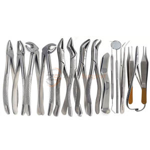 Gran oferta de elevadores, juego de instrumentos de fórceps, 75 Uds., elevadores dentales orales, juego de instrumentos de fórceps - Product Image 3