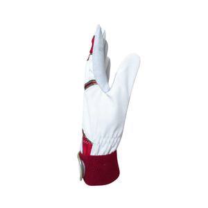 Guantes de Bateo Personalizados de Cuero Genuino y Lycra, Talla Ajustable, para Mano Derecha, Unisex, Adulto, con Cierre de Velcro Flexible - Product Image 5