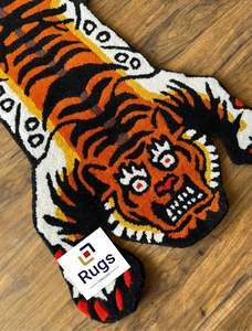 Alfombra de lana tibetana hecha a mano de alta calidad, lujosa, suave y duradera, diseño tradicional ecológico - Product Image 4