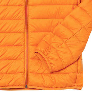 Best Material 2025 Puffer Jackets Ropa informal Cortavientos con tela de lana y plumón Venta en línea en EE. UU. Etiqueta privada - Product Image 5