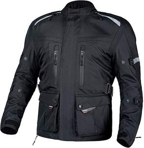 Veste de motard en maille respirante légère certifiée CE pour hommes, nom d'équipe personnalisé, protections d'épaule et de coude pour la moto - Product Image 5