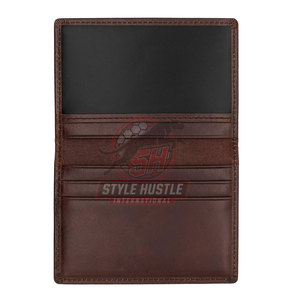 Cartera de Cuero de Color Sólido al por Mayor con MOQ Bajo, Cartera de Cuero de Diseño Personalizado de Alta Calidad a Precio de Fábrica, Gran Venta - Product Image 3