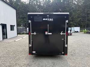 Remolque de Carga Cerrado 6X12, Remolque Utilitario con Eje Tándem, Vagón de Transporte para Autos y Equipos - Product Image 5