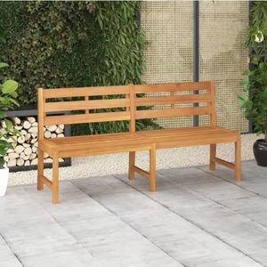 Banc de jardin en teck fabriqué en Indonésie, longueur 180 cm - Product Image 5