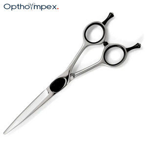 Ciseaux de coiffure pour droitiers en acier inoxydable, lames de précision aiguisées, acier inoxydable 4Cr13, poignée légère, professionnels - Product Image 1