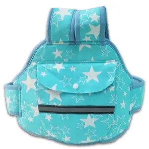 Accessoires de sécurité de qualité supérieure Ceinture de sécurité pour scooter Blue Star pour enfants et parents avec boucle de sécurité Design ceinture de vélo sécurisée