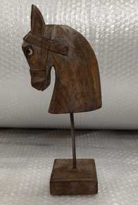 หน้ากากหัวนักเต้น kathakali ทำจากไม้ที่เหมาะสำหรับการตกแต่งบ้านเหมาะสำหรับขายต่อในหลากหลายขนาด - Product Image 2