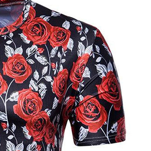 Camisetas de hombre impresas personalizadas Nuevas camisetas de timbre de sublimación con logotipo Material de poliéster de algodón - Product Image 5