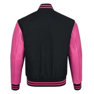 แจ็กเก็ตเลตเตอร์แมนสำหรับผู้ชายเสื้อแจ็กเก็ตวาร์ซิตี้แบบทำเอง - Product Image 2