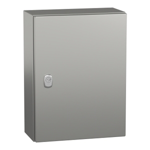 Per Schneider Electric NSYS3X4315H - Set Pannello per Contenitore Strumenti Elettronici a Parete IP66 S3X in Acciaio Inossidabile 316L Liscio - Product Image 1