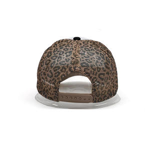 6 Panel Blank Two Tone Adjustable Sports Flat Peaked Baseball Snap-back Cap Mesh Trucker Caps Cotton Gorras Sport Trucker <b>Hat</b> - Product Image 4