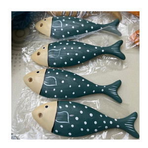 การตกแต่งปลาที่ทำจากไม้เป็นมิตรกับสิ่งแวดล้อมดีไซน์แกะสลักด้วยมือที่สมบูรณ์แบบสำหรับการตกแต่งบ้านและ2025ส่งออก - Product Image 2