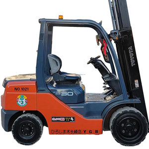 Haute qualité d'occasion japonais pour TOYOTA 3 tonnes FGZN30 chariot élévateur GPL avec moteur diesel fiable pour les industries de vente au détail - Product Image 1