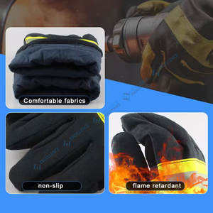 ถุงมือกันไฟสำหรับงานหนักถุงมือกันไฟกันไฟพร้อมโลโก้ตามสั่ง - Product Image 3