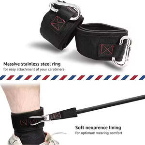 Correas de Tobillo Impermeables para Levantamiento de Pesas con Protección Profesional Ajustables para Uso Unisex - Product Image 6