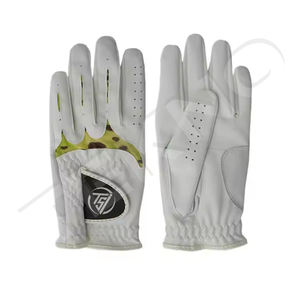 Guante de golf de piel de oveja deportivo resistente al agua de lujo de baja duración Guantes de golf de cuero Carletta completos de invierno Premium hechos a medida - Product Image 4