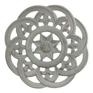 Panel de MDF redondo decorativo tallado a mano, diseño antiguo, decoración de pared de lujo para sala de estar, oficina, hogar, estilo elegante - Product Image 5