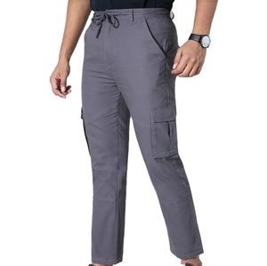 Pantalones Cargo Casuales Rectos para Hombre al por Mayor 2025, con Bolsillos Laterales, Antiarrugas, Transpirables, Diseño Moderno - Product Image 1