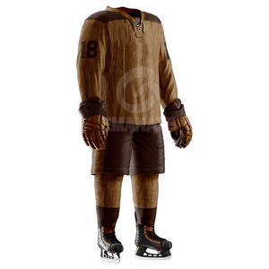 Durable High Quality 100% Polyester Slim Fit Ice <b>Hockey</b> Uniform Sets Printed Quick Dry Breathable Custom Logo Custom Colors Team - Product Image 2