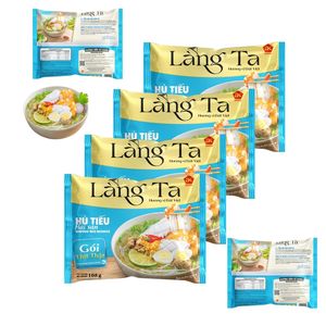 บะหมี่กึ่งสำเร็จรูปซอสอาหารทะเลแท้อาหารสะดวกได้รับการรับรองมาตรฐาน ISO HACCP บรรจุถุงอาหารเอเชียเวียดนาม - Product Image 5