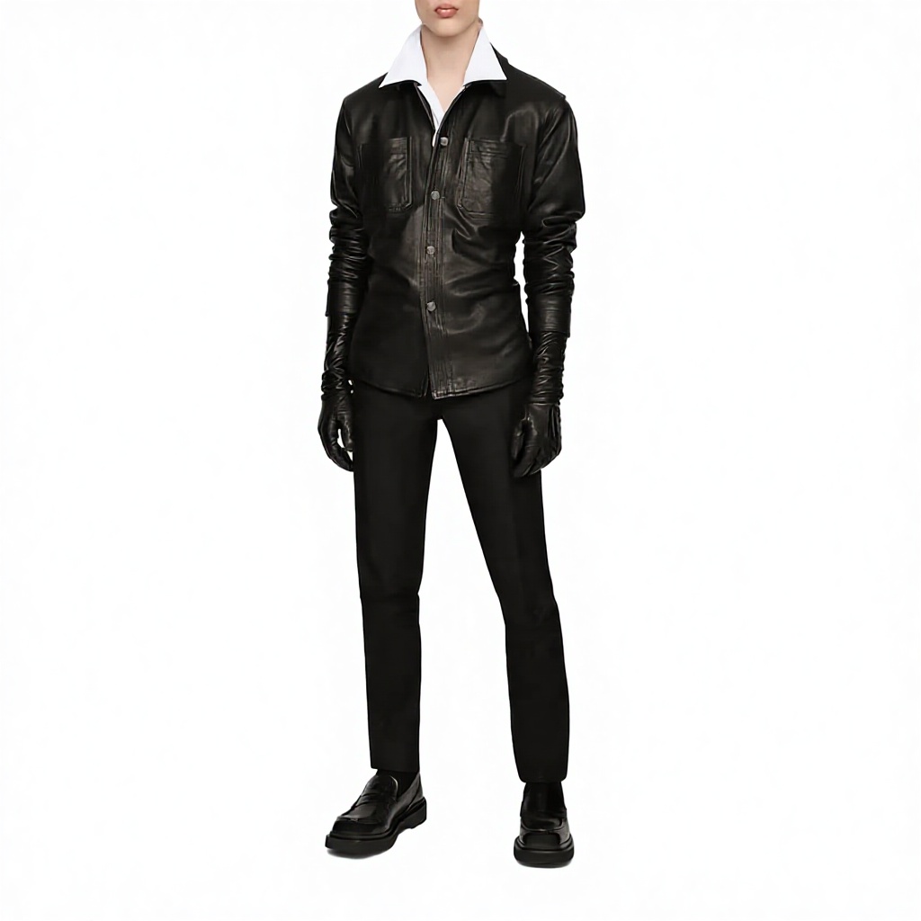 Buy Leather Jacket No Collar 12k+ | Alibaba.com