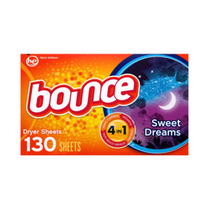 Bounce Pet Hair and Lint Guard Mega Dryer Sheets con 3X Pet Hair Fighters, aroma fresco, 90 unidades - Product Image 1
