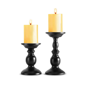 Bougeoir en bois Bougeoir en pot pour la célébration d'Halloween - Product Image 1